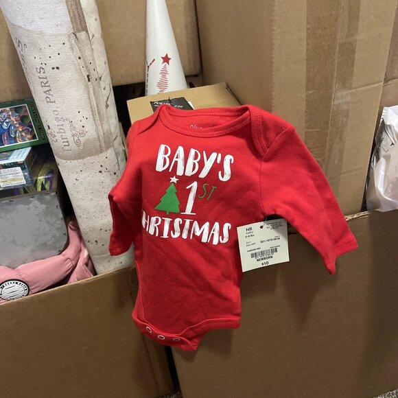 Just One You by Carter's - 3 Piece Holiday Set + Okie Dokie Bodysuit - Newborn - Picture 5 of 6